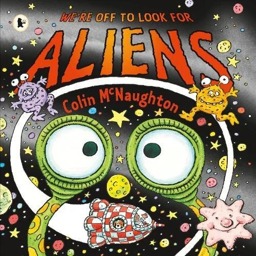 We're Off to Look for Aliens, anglická kniha