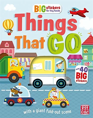 Things That Go, nálepkový zošit