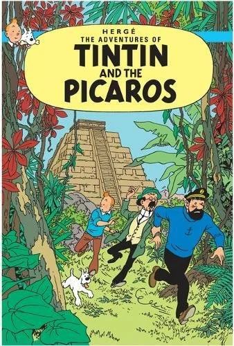 Tintin and the Picaros, anglická kniha - komiks