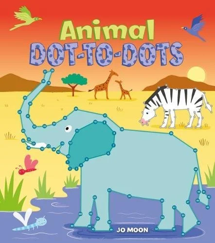 Animal Dot-to-Dots, anglická kniha