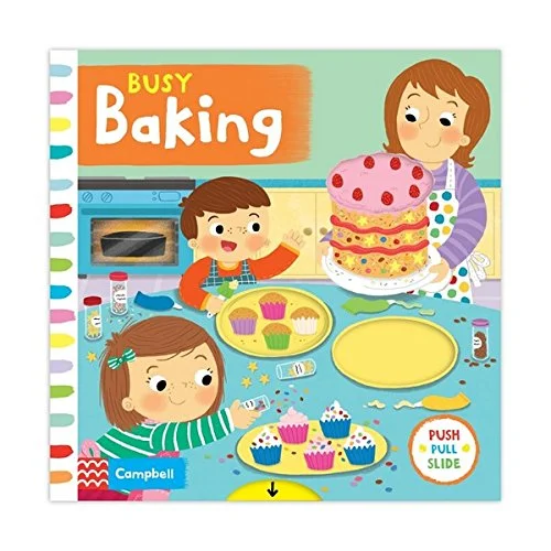 Busy Baking, anglická kniha - leporelo