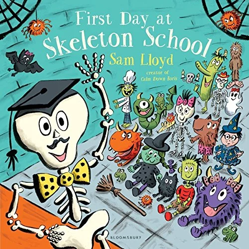 First Day at Skeleton School, anglická kniha
