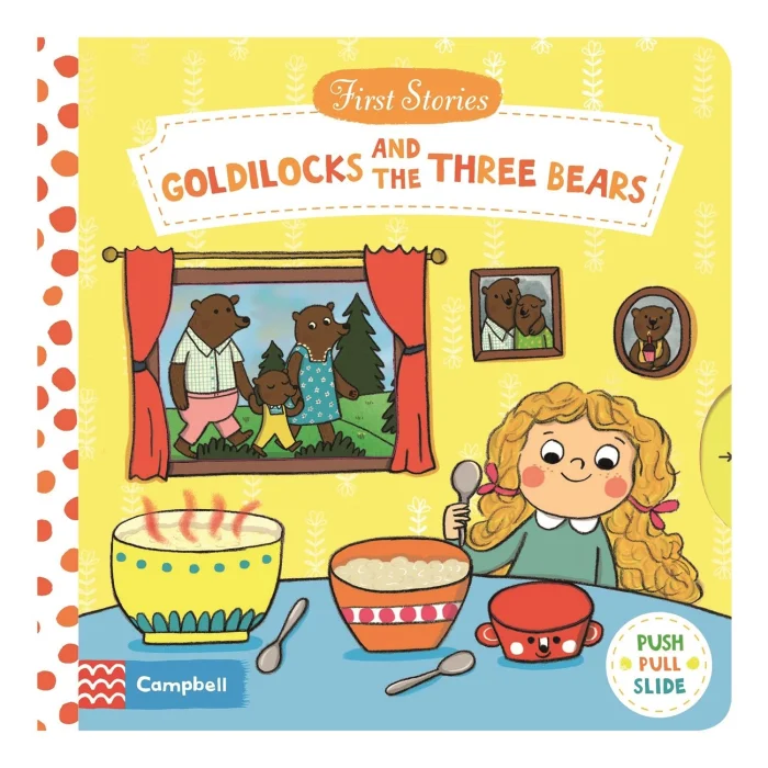 Goldilocks and the Three Bears, anglická kniha - leporelo