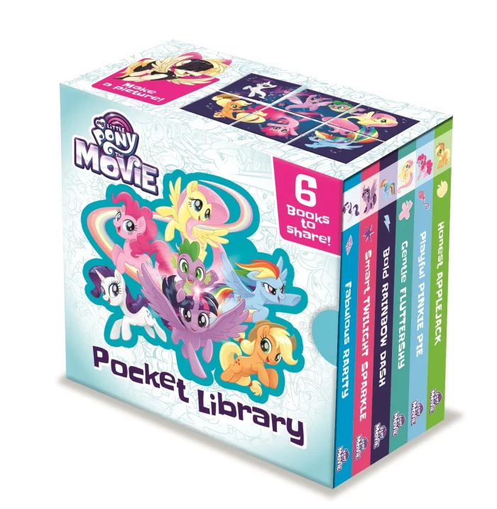 My Little Pony Movie: Pocket Library, anglická kniha - leporelo