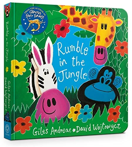 Rumble in the Jungle, anglická kniha - leporelo