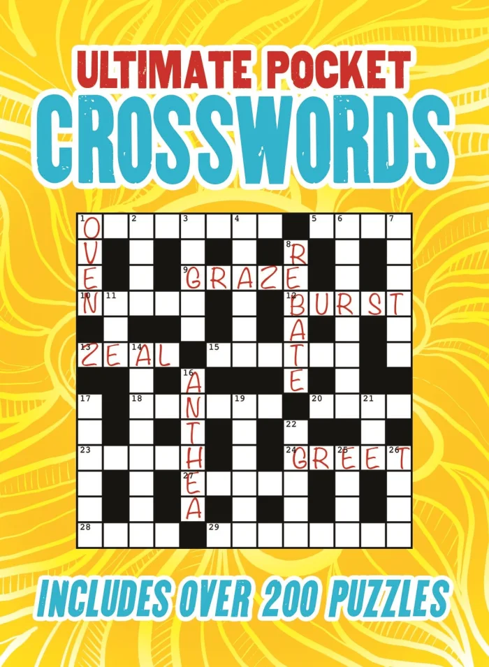 Ultimate Pocket Crosswords, anglická kniha