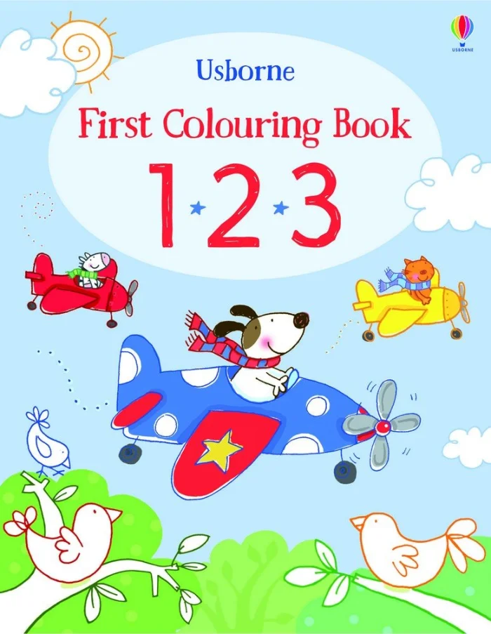 First Colouring Book 123, omaľovánka