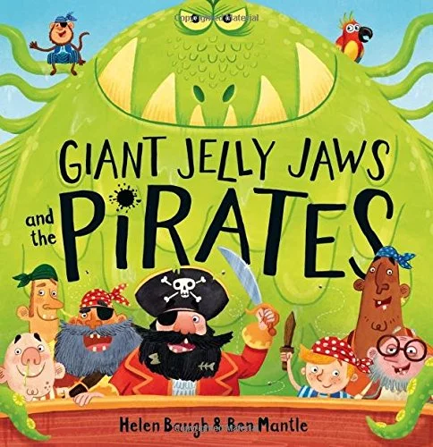 Giant Jelly Jaws and The Pirates, anglická kniha