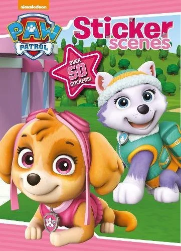 PAW Patrol Sticker Scenes, nálepkový zošit