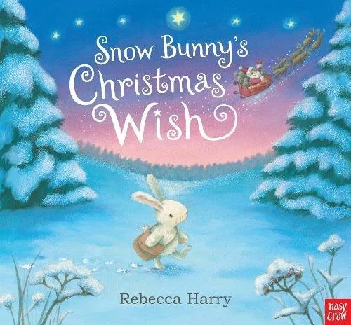Snow Bunny's Christmas Wish, anglická kniha - leporelo