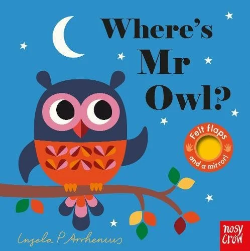 Where's Mr Owl?, anglická kniha - leporelo