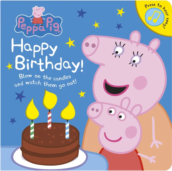 Happy Birthday!, anglická kniha - leporelo