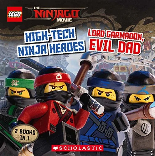 High-Tech Ninja Heroes / Lord Garmadon, Evil Dad, anglická kniha