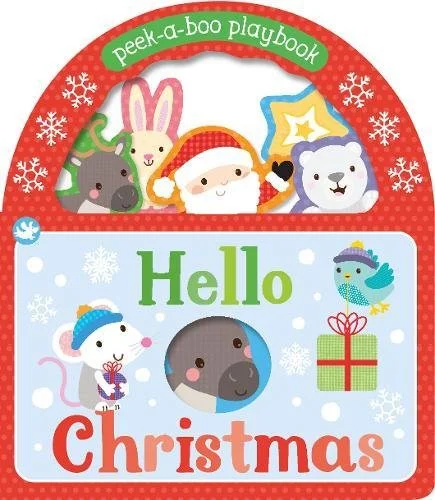 Little Learners Hello Christmas, anglická kniha - leporelo