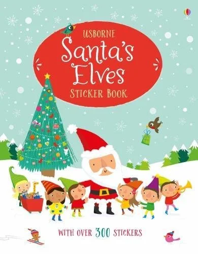 Santa's Elves Sticker Book, nálepkový zošit
