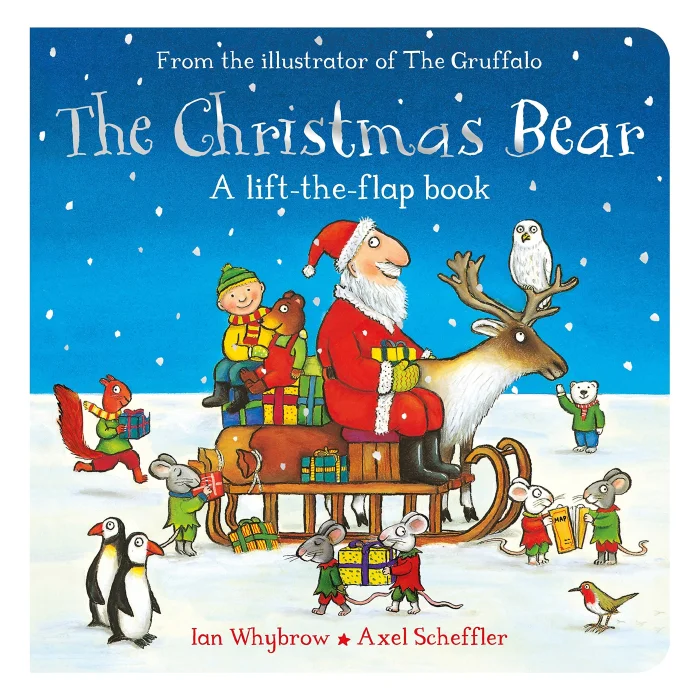 The Christmas Bear, anglická kniha - leporelo
