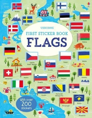 Flags, nálepkový zošit