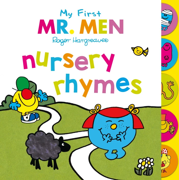My First Mr. Men Nursery Rhymes, anglická kniha - leporelo
