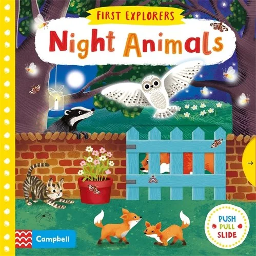 Night Animals, anglická kniha - leporelo