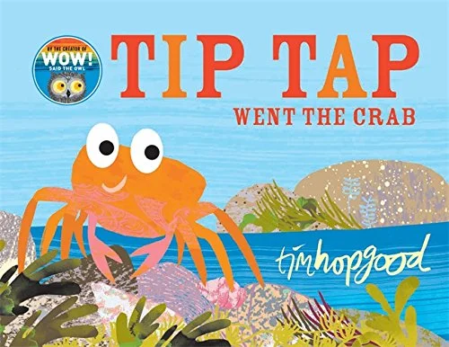 TIP TAP Went the Crab, anglická kniha - leporelo