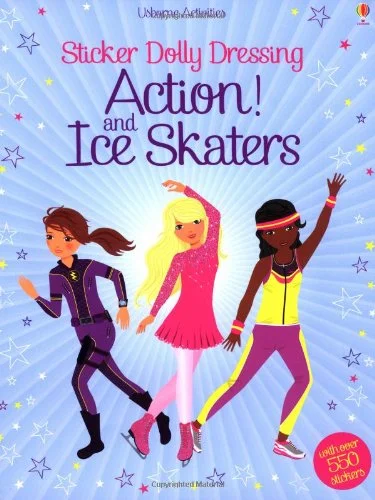 Action! & Ice Skaters, nálepkový zošit