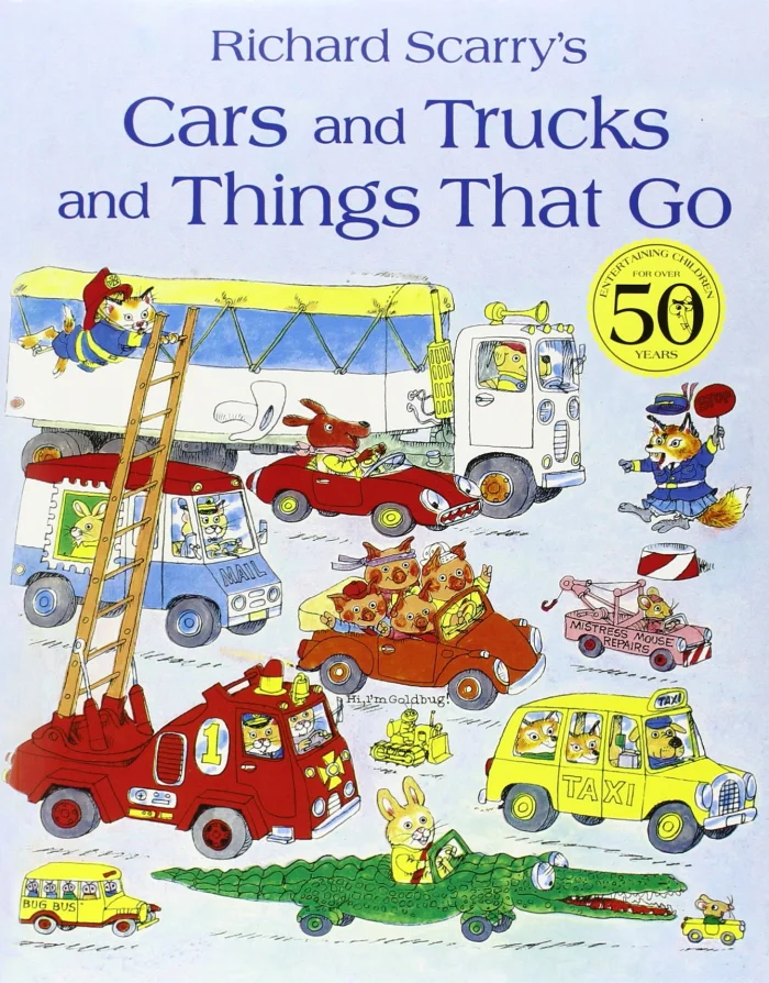 Cars and Trucks and Things that Go, anglická kniha