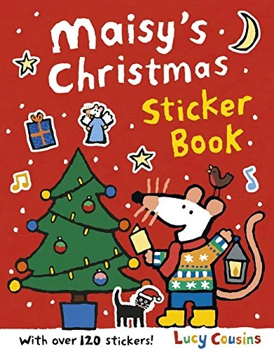 Maisy's Christmas Sticker Book, zošit s nálepkami