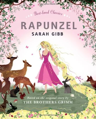 Rapunzel, anglická kniha