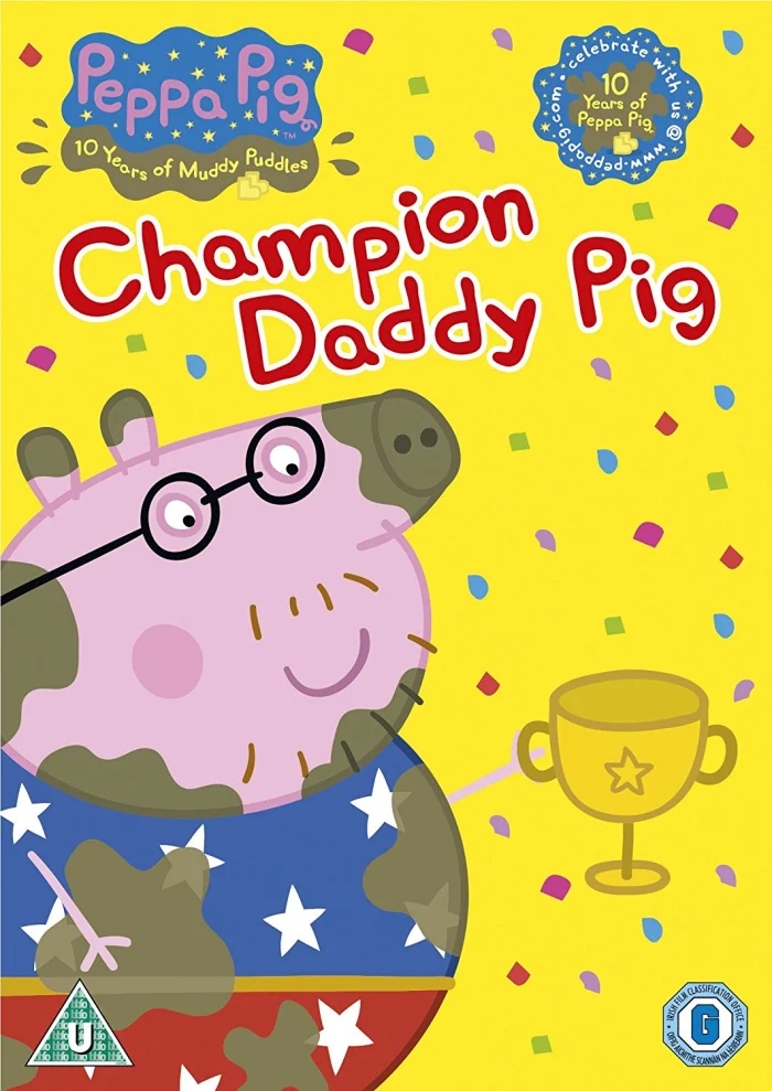 Champion Daddy Pig, DVD