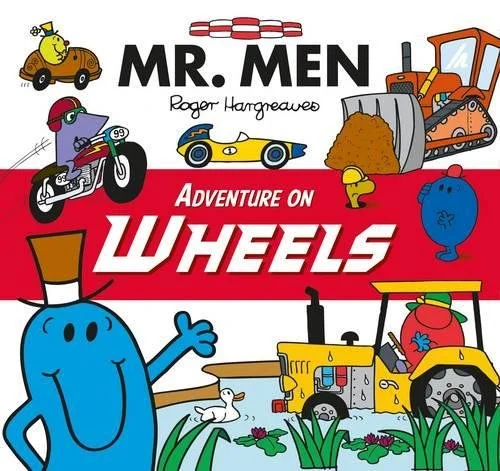 Mr. Men Adventure on Wheels, anglická kniha