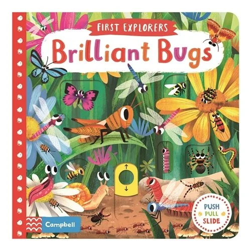 Brilliant Bugs, anglická kniha - leporelo
