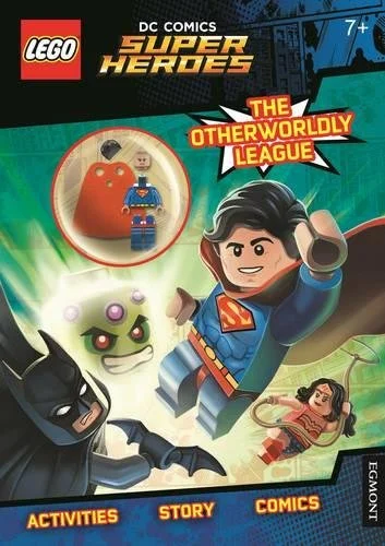 LEGO® DC Comics Super Heroes: The Otherworldy League!, zošit s úlohami a Lego panáčikom