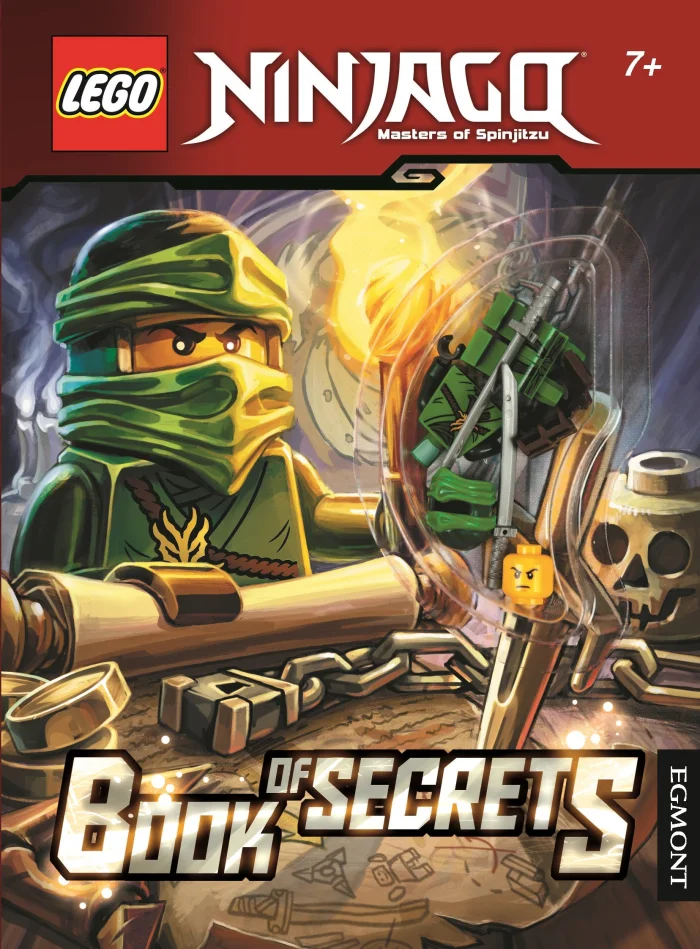 LEGO® Ninjago: Book of Secrets, zošit s úlohami a Lego panáčikom
