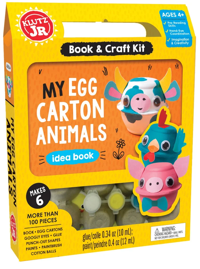 My Egg-Carton Animals, activity box