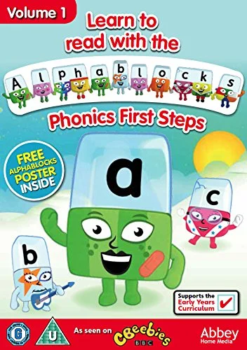 Learn To Read With Alphablocks - Phonics First Steps (1), DVD