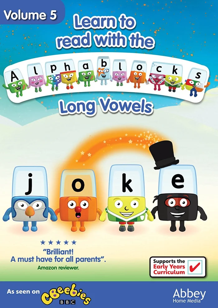 Learn To Read With The Alphablocks - Long Vowels (5), DVD