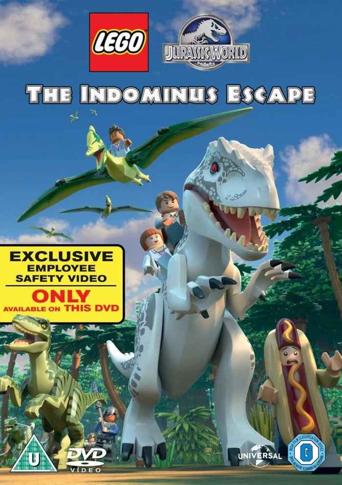 Lego Jurassic World: The Indominus Escape, DVD