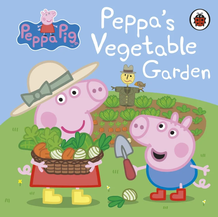 Peppa's Vegetable Garden, anglická kniha - leporelo