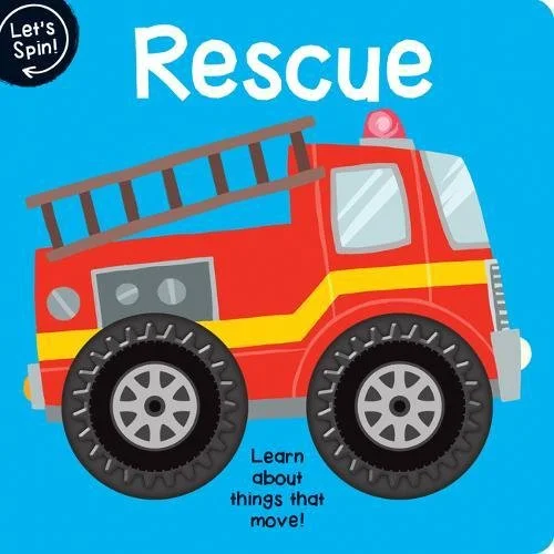 Rescue, anglická kniha - leporelo