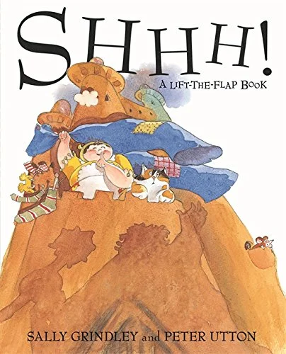 Shhh!: Lift-the-Flap Book, anglická kniha