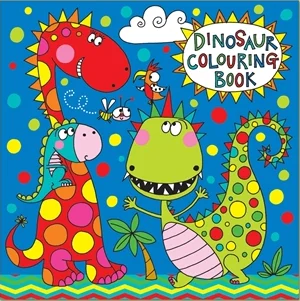Dinosaur Colouring Book (SQCBK13), omaľovánka
