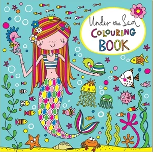 Under the Sea Colouring Book (SQCBK18), omaľovánka