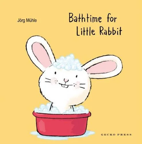 Bathtime for Little Rabbit, anglická kniha - leporelo