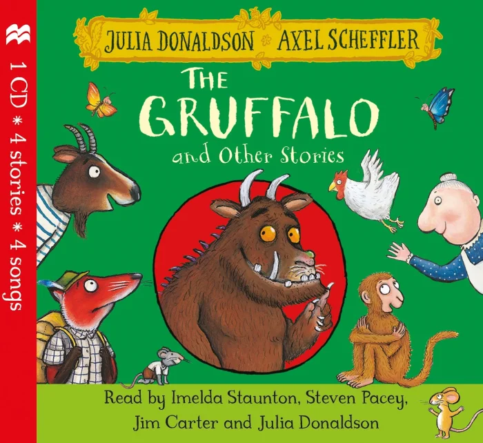 The Gruffalo and Other Stories, CD s rozprávkami v angličtine