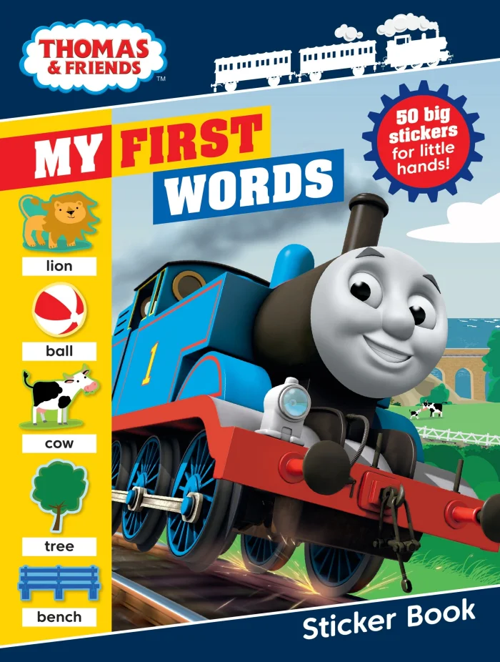 My First Words Sticker Book, nálepkový zošit
