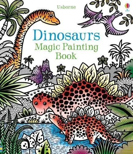 Dinosaurs Magic Painting Book, omaľovánka