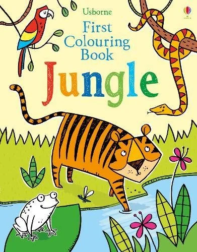 First Colouring Book Jungle, omaľovánka