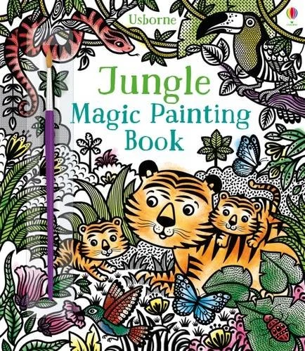 Jungle Magic Painting Book, omaľovánka