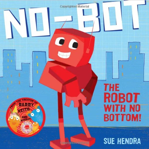 No-Bot, the Robot with No Bottom, anglická kniha