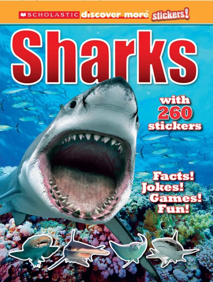Sharks, nálepkový zošit